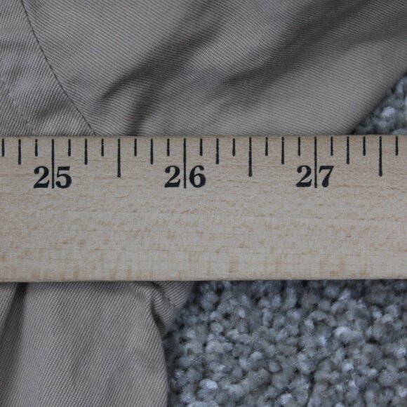 Brooks Brothers Sport Shirt Mens Large Beige Cotton Long Sleeve Button Down - Picture 10 of 12